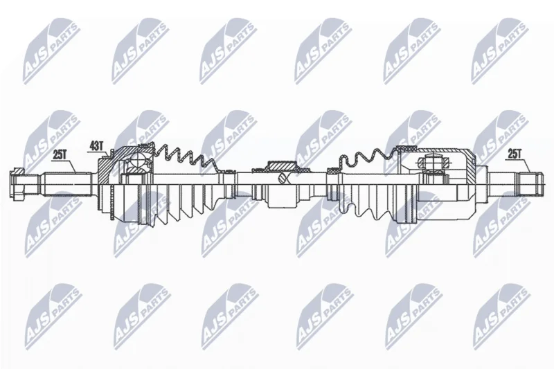 Pogonska gred NTY NPW-MS-049