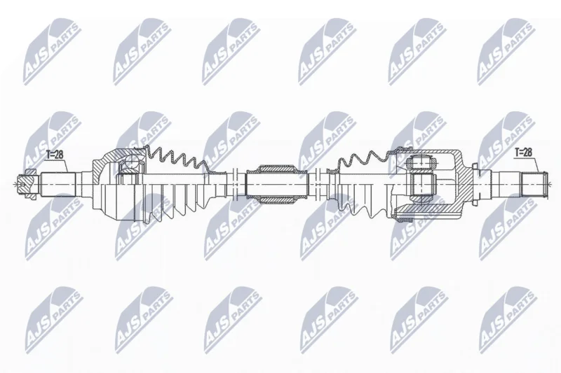 Pogonska gred NTY NPW-MZ-062
