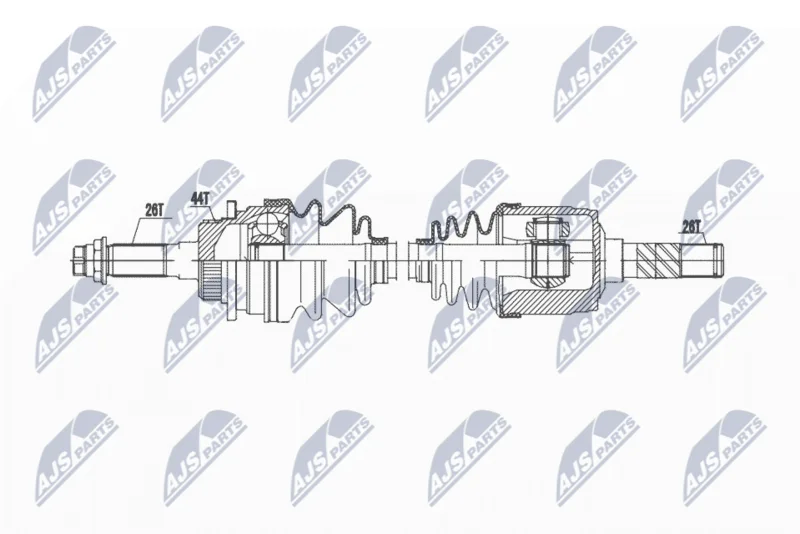 Pogonska gred NTY NPW-MZ-070