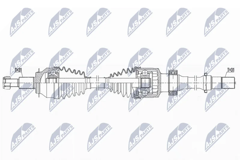Pogonska gred NTY NPW-MZ-082
