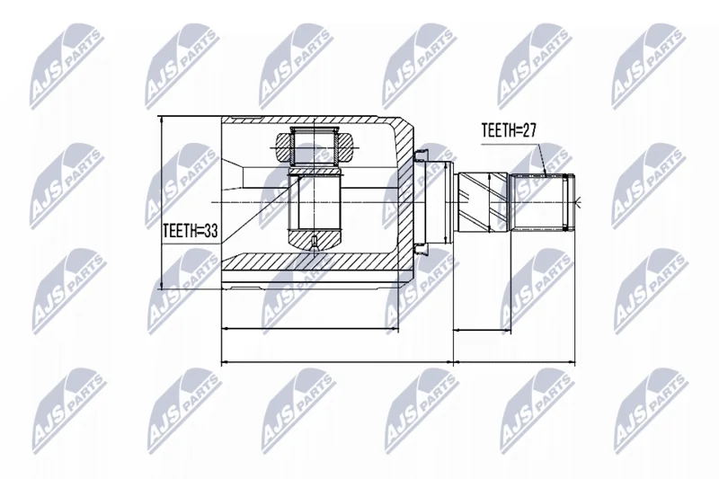 Komplet sklepov, pogonska gred NTY NPW-NS-032