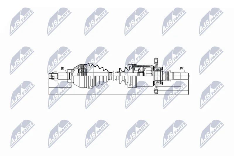 Pogonska gred NTY NPW-NS-043