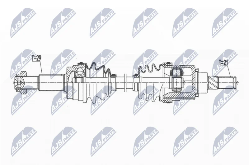 Pogonska gred NTY NPW-NS-106
