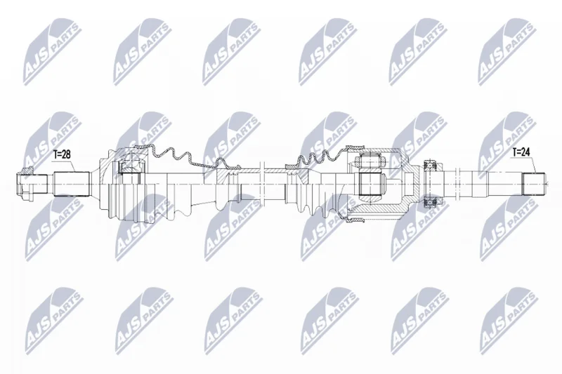Pogonska gred NTY NPW-PE-019