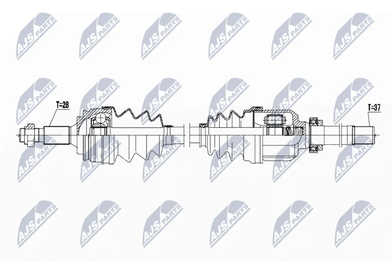 Drive Shaft NTY NPW-PE-037