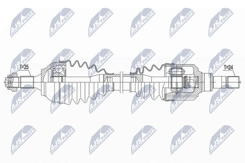 Pogonska gred NTY NPW-PE-055