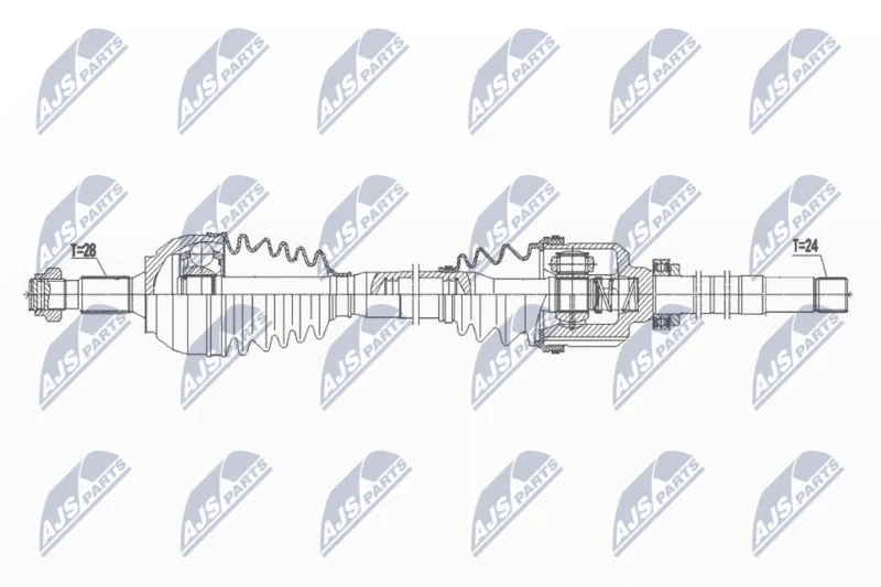 Pogonska gred NTY NPW-PE-065