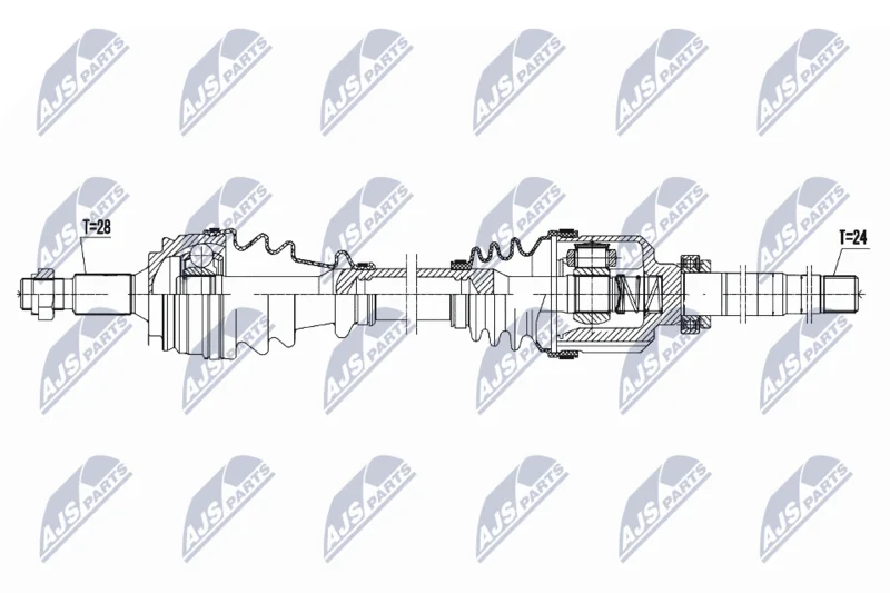 Drive Shaft NTY NPW-PE-079