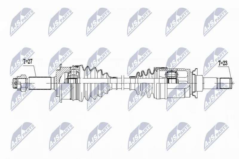 Pogonska gred NTY NPW-PE-107