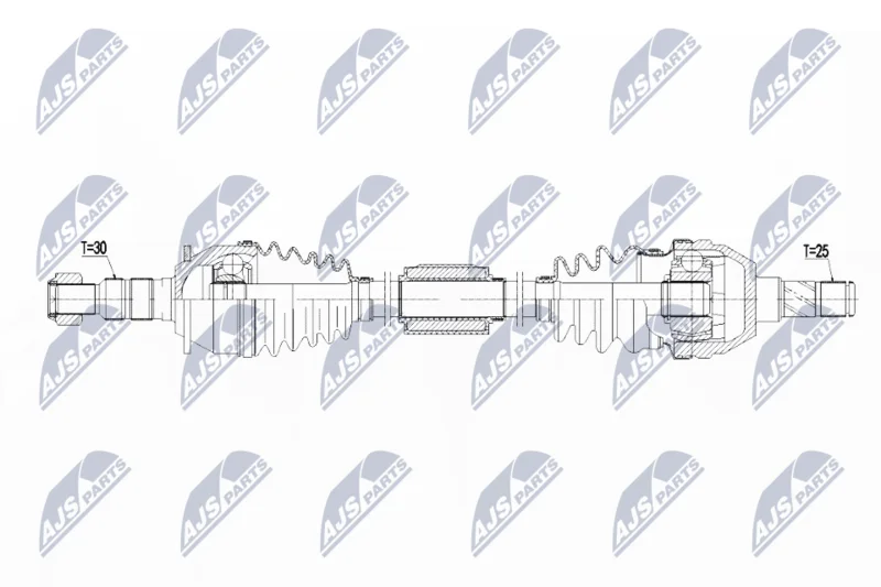 Pogonska gred NTY NPW-PL-071