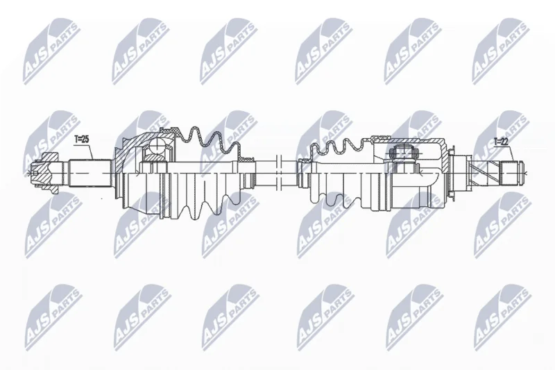Pogonska gred NTY NPW-PL-099
