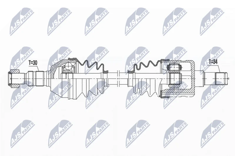Pogonska gred NTY NPW-PL-113