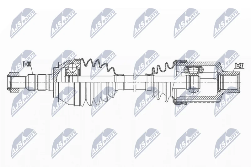 Pogonska gred NTY NPW-PL-115