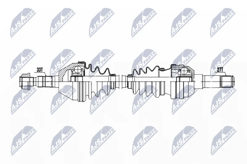 Pogonska gred NTY NPW-PL-139
