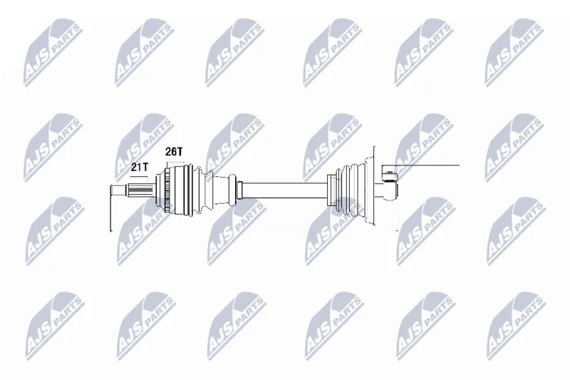 Pogonska gred NTY NPW-RE-013