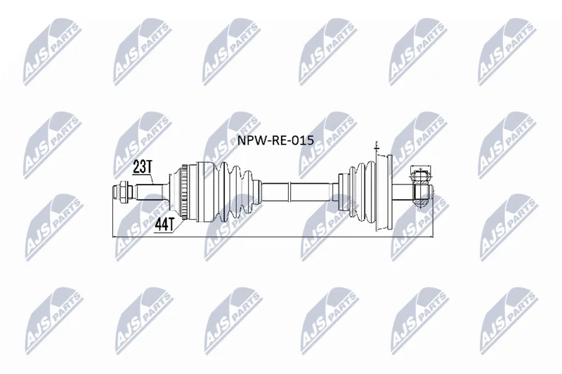 Pogonska gred NTY NPW-RE-015