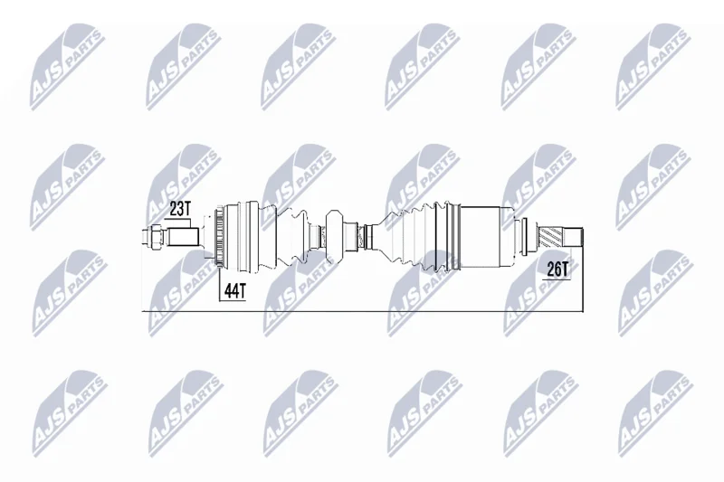 Pogonska gred NTY NPW-RE-017