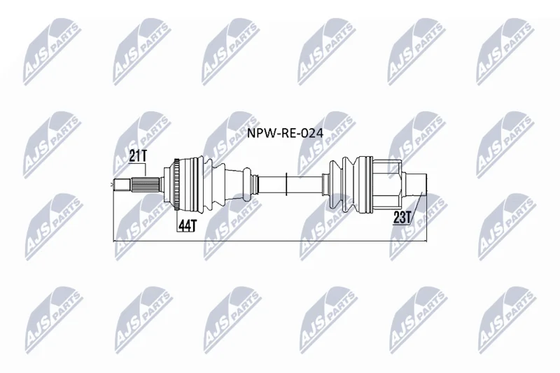 Pogonska gred NTY NPW-RE-024