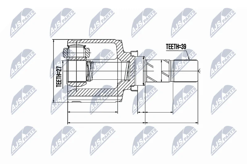 Komplet sklepov, pogonska gred NTY NPW-RE-043