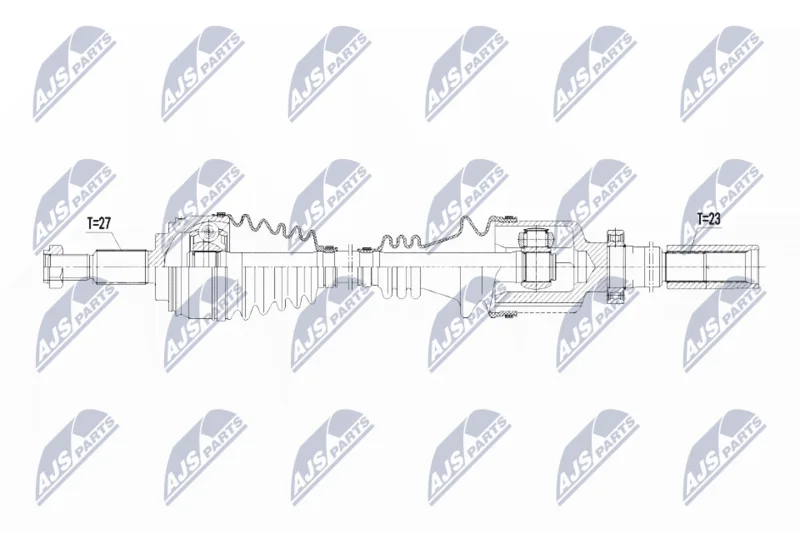 Pogonska gred NTY NPW-RE-107