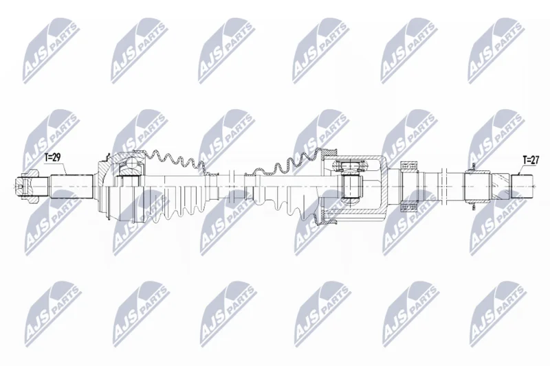 Drive Shaft NTY NPW-RE-128