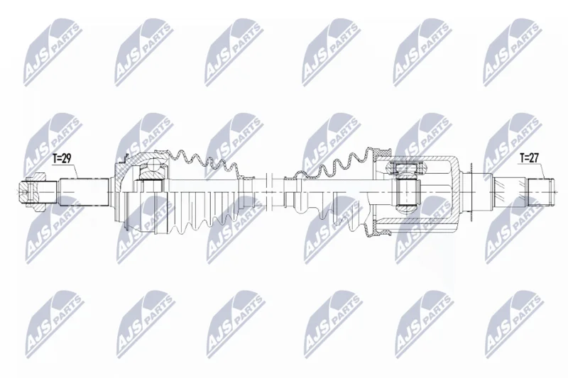 Pogonska gred NTY NPW-RE-130