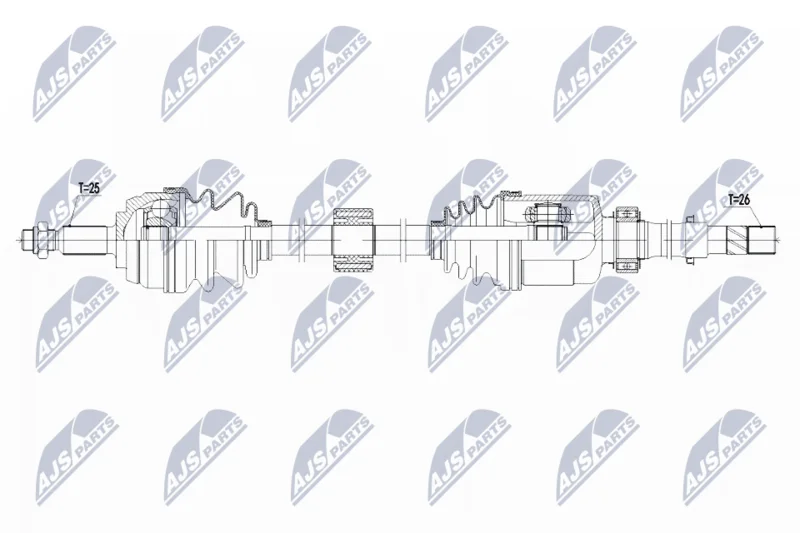 Pogonska gred NTY NPW-RE-144