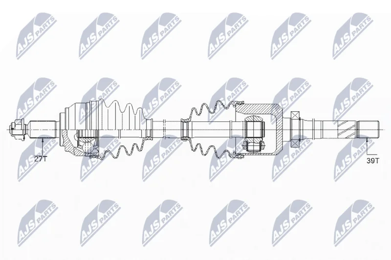Pogonska gred NTY NPW-RE-150