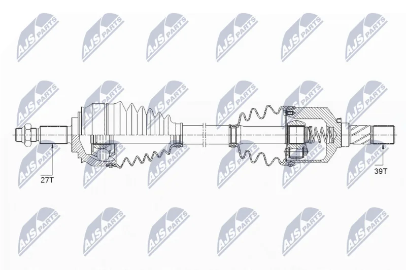 Drive Shaft NTY NPW-RE-154