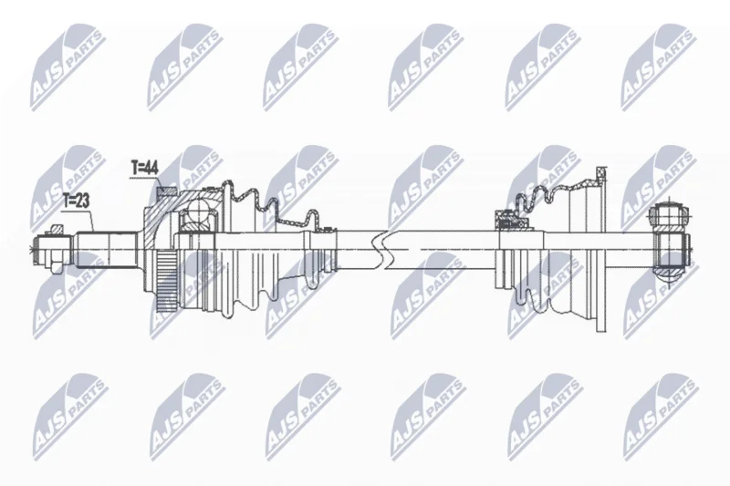 Drive Shaft NTY NPW-RE-177