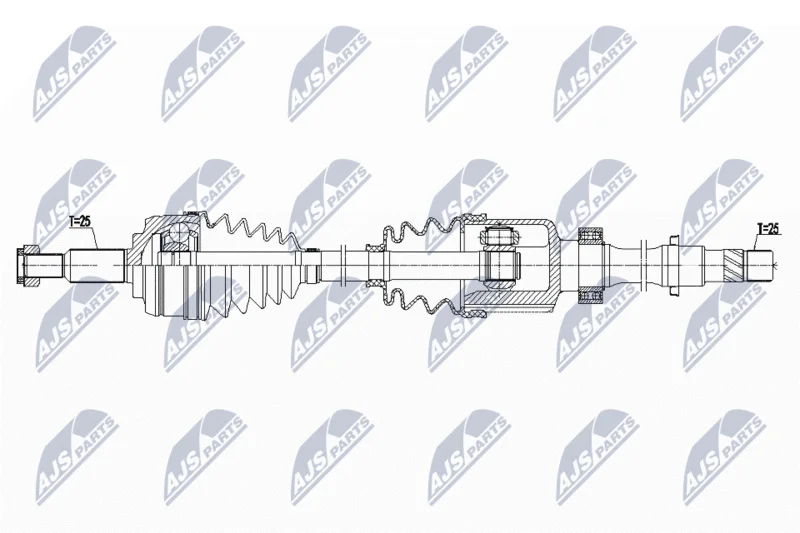Pogonska gred NTY NPW-RE-179