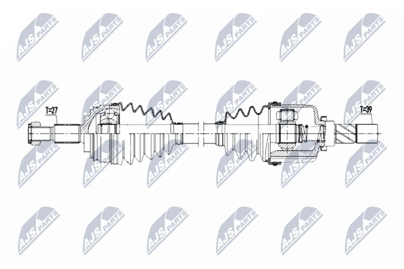Drive Shaft NTY NPW-RE-184
