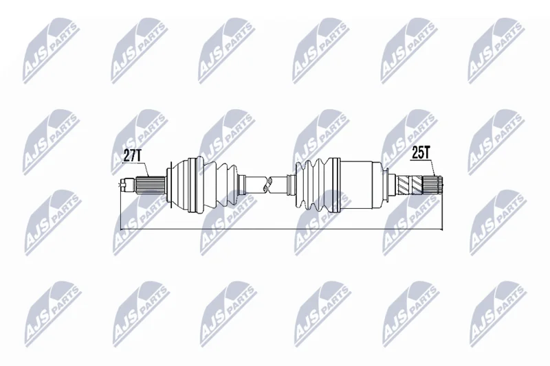 Drive Shaft NTY NPW-SB-010