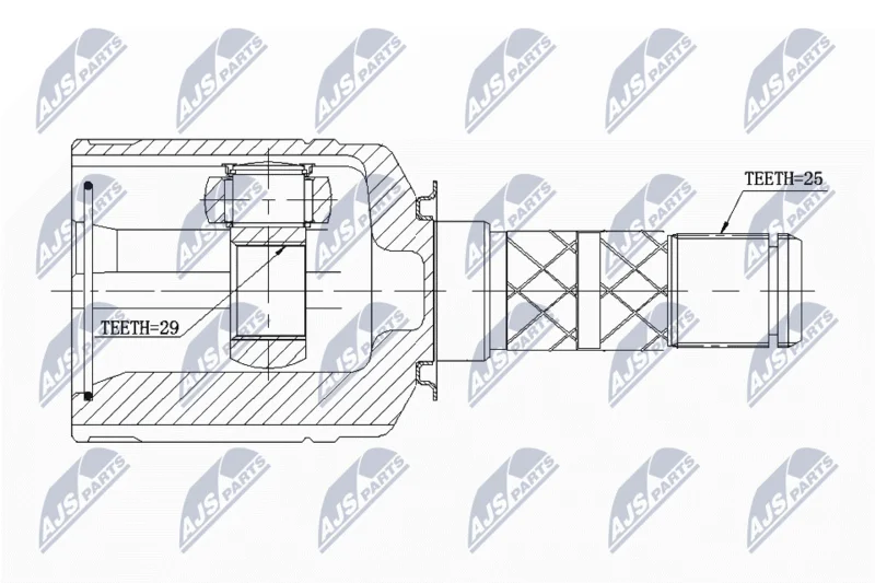 Komplet sklepov, pogonska gred NTY NPW-SB-013