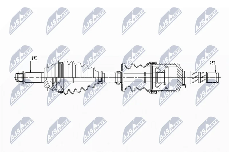 Pogonska gred NTY NPW-SB-019