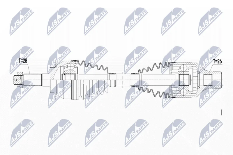 Pogonska gred NTY NPW-SU-017