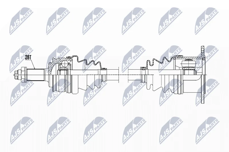 Pogonska gred NTY NPW-SU-021
