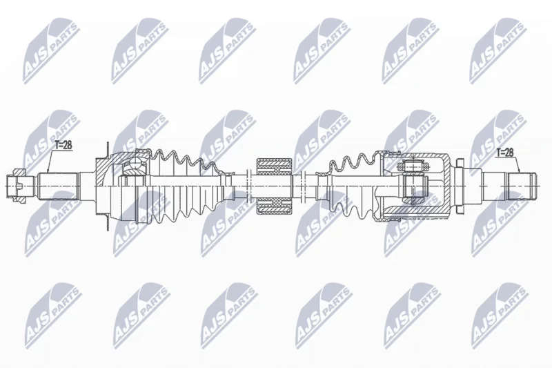 Pogonska gred NTY NPW-SU-037