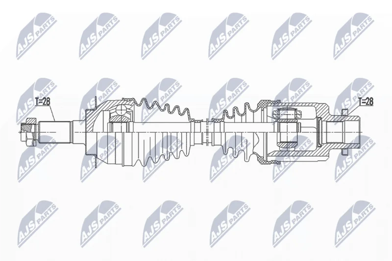 Drive Shaft NTY NPW-SU-039