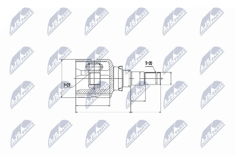 Komplet sklepov, pogonska gred NTY NPW-TY-070