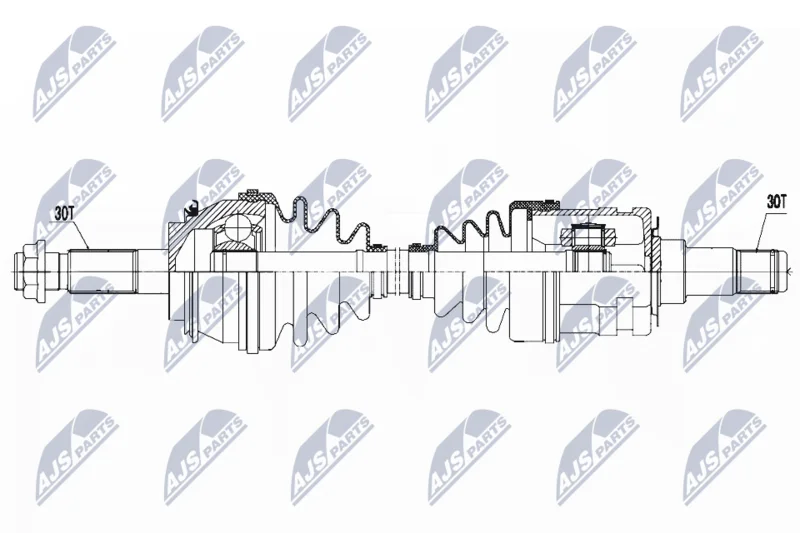 Pogonska gred NTY NPW-TY-081