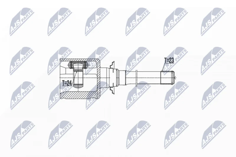 Komplet sklepov, pogonska gred NTY NPW-TY-082