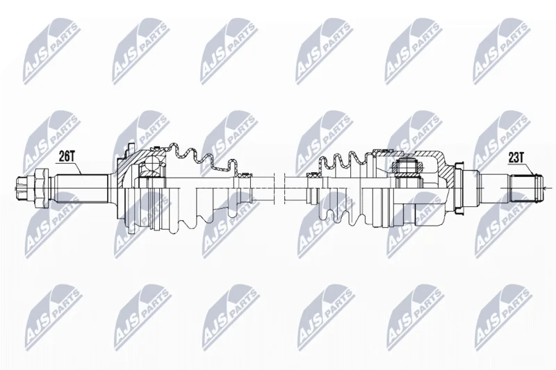 Pogonska gred NTY NPW-TY-113
