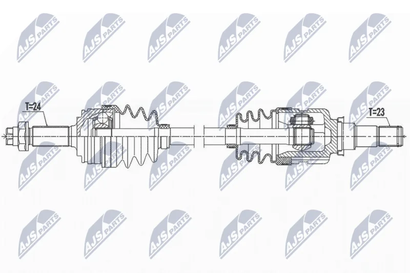 Pogonska gred NTY NPW-TY-127