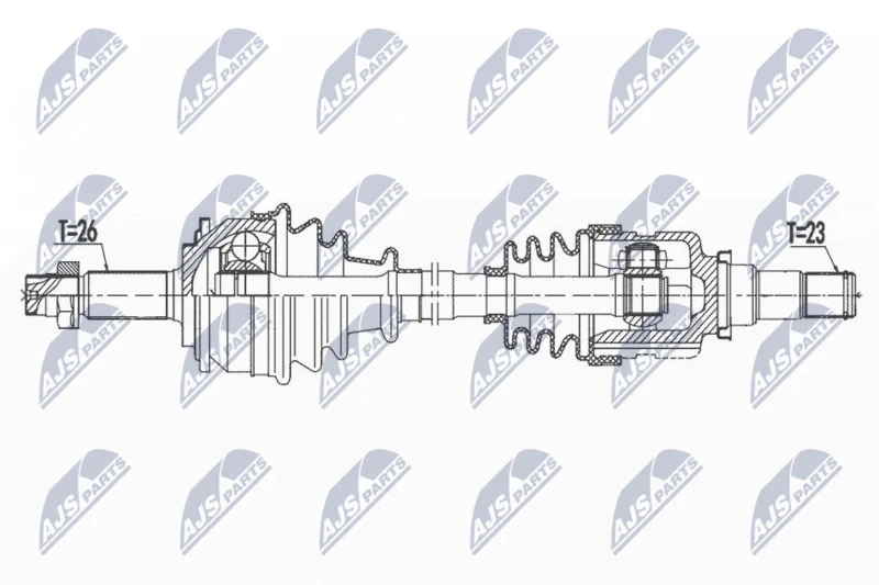 Drive Shaft NTY NPW-TY-163