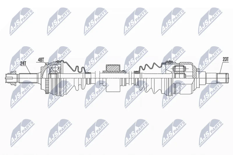 Pogonska gred NTY NPW-TY-176