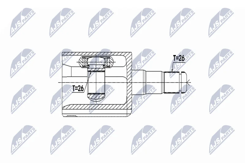 Joint Kit, drive shaft NTY NPW-VV-084