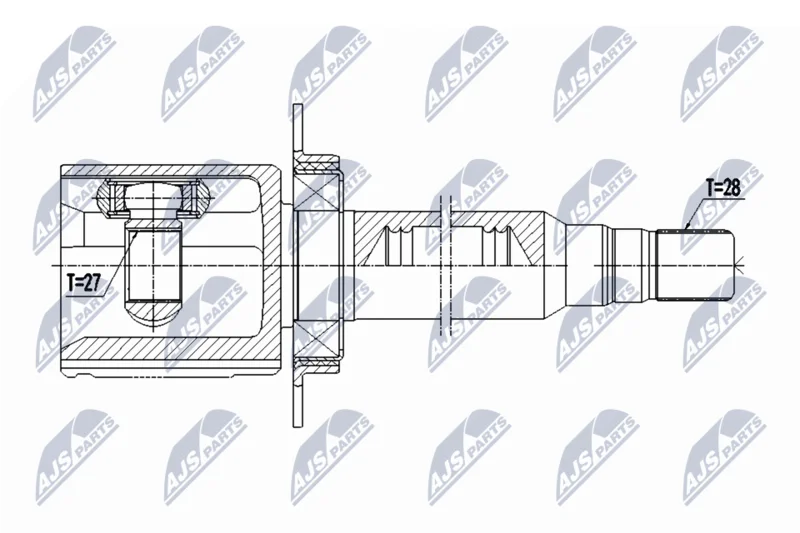 Pogonska gred NTY NPW-VV-134
