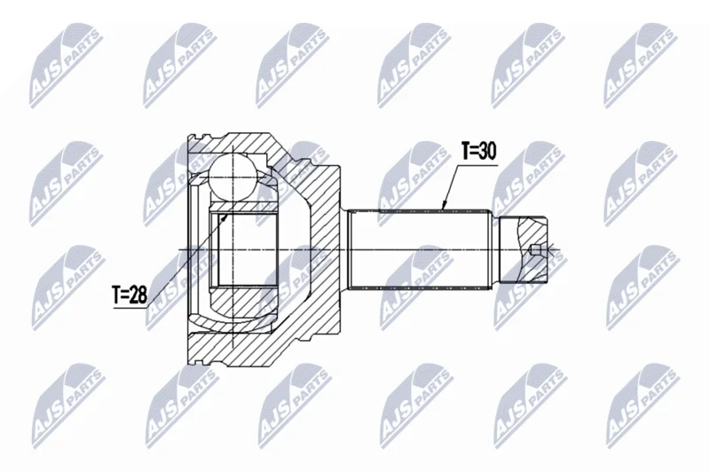 Komplet sklepov, pogonska gred NTY NPZ-BM-016