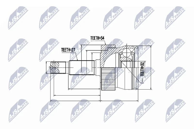 Komplet sklepov, pogonska gred NTY NPZ-CH-008
